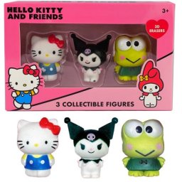 Hello Kitty and Friends set sa 3 figure gumice ( 1044985 )