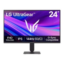 LG 23.8" UltraGear IPS FHD 144Hz Gaming, 16:9, Black ( 24G411A-B )