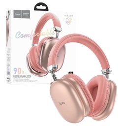Hoco. Bežične stereo slušalice, Bluetooth v5.3, 800mAh - W35 Max Joy Pink