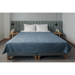 Dekordom Frotir prekrivač cube 200x210 - jeans - 26 ( 022998 )