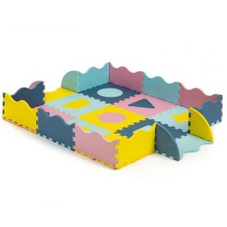 PODLOGA ZA IGRU SA OGRADOM PUZZLE DRY POOL 37 DELOVA