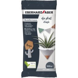 Masa za modeliranje Eberhard Faber-Castell siva 1000g