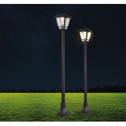 Fenjer visoka stubna lampa BERLIN - Idealna svetiljka za Vasu bastu i dvoriste (Boja okvira: Bronzana)