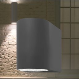 Nadgradna fasadna LED lampa Rita PL jednostrana (Boja kućišta: Crna)