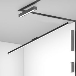 LED magnetni linijski reflektor LNR900 30W za šinski sistem (Boja kućišta: Crna)