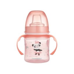 Canpol baby trening solja "exotic animals" - 120ml - pink ( 35/207_pin )