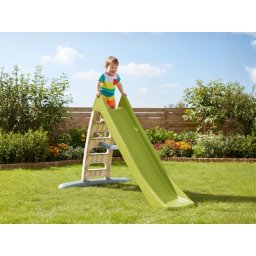 Dohany Super Speed - Tobogan za decu sa priključkom za vodu 170 cm - Zeleni sa sivim merdevinama