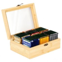 Vilde 229312 - Kutija za odlaganje jaja , bambus , 21 x 16 x 7.5 cm