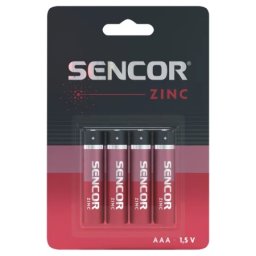 Sencor R03 AAA 4BP Cink Karbon 1/4 Baterija