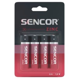 Sencor R06 AA 4BP Cink Karbon 1/4 Baterija