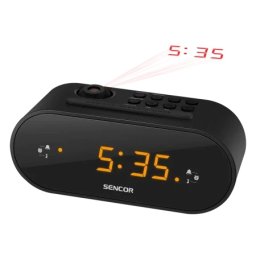 Sencor SRC 3100 B crni FM radio alarm sa projektorom vremena