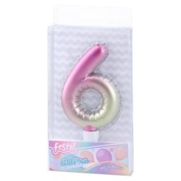 Balloon candle svećica duga - odaberite broj ( 710326 )