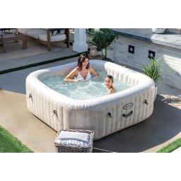 Kvadratni SPA bazen sa hidromasažom za 4 osobe, 175x71 cm - INTEX 28446