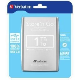 Verbatim HDD 1TB 3.0 Sivi (53071)