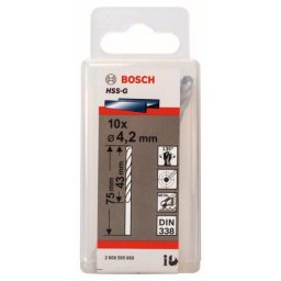 Bosch burgija za metal HSS-G, din 338 4,2 x 43 x 75 mm, 1 komad ( 2608595060. )