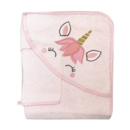 Bebekevi Peškir s kapuljačom 2/1 jednorog roze ( BEVI1249R )