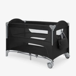 Kikka Boo Krevetac Milky Way premium 2 nivoa sa rancem i spuštajućom stranicom Black ( KKB11148 )
