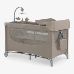 Kikka Boo Krevetac Nighty Night premium 2 nivoa sa rancem i pultom Beige ( KKB11154 )