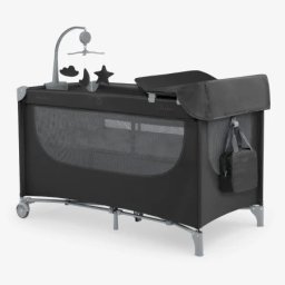 Kikka Boo Krevetac Nighty Night premium 2 nivoa sa rancem i pultom Black ( KKB11152 )