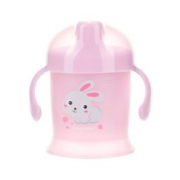Canpol babies non spill solja sa ruckama 31/300 200ml "bunny & company" - pink ( 31/300_pin )
