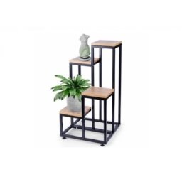 Vilde 569813 - Metalni stalak za cveće na 4 nivoa