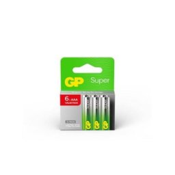 GP lr03-sbv6 aaa super alkaline, 6kom Baterije ( 61204 )
