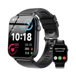 Oukitel V3 Smart Watch 300mAh/BT Calls/Heart rate/SpO2/Crni 296444