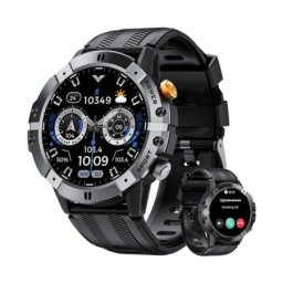 Oukitel BT15 Smart Watch silver 410mAh/Bluetooth Calls/SpO2,Health Monitoring/Fitness 296443