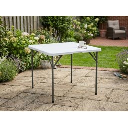 Alberg Sklopivi sto 86x86x74cm sa metalnom konstrukcijom ( AL-ST086 )