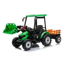 Traktor na akumulator sa prikolicom i utovarivačem Premium oprema