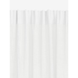 Zavesa 1x140x245 cm bela 2