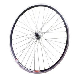 Zadnji točak za bicikl 28x1.3/8 alu dupli crni (TOC0055)