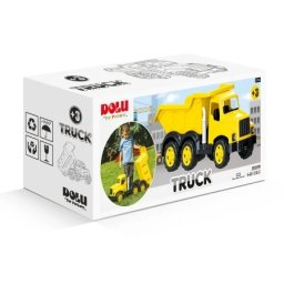 Dolu kamion pvc za igru žuti ( 071125 )