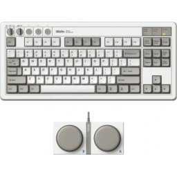 8BitDo Retro 87/mehanička/white + Dual Super Buttons Bežična tastatura