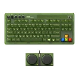 8BitDo Retro 87/mehanička/RGB/XBOX Green + Dual Super Buttons Bežična tastatura