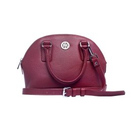 Bordo elegantna ženska torba od prirodne kože Dalia