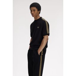 FRED PERRY CROSS MAJICA BLK