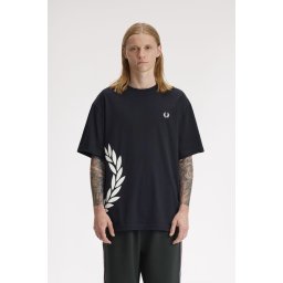FRED PERRY TEXTURED MAJICA BLK