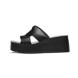 LP062668BLK - Ženske papuče komfort