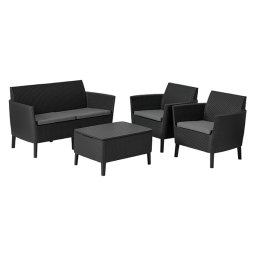 Baštenska garnitura Salemo Grafit Keter CU 253220