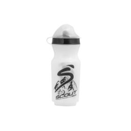 Boca prozirna scout sa poklopcem, silver čep 600 ml 2012 ( 3110009 )
