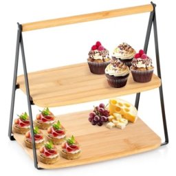 Vilde 139764 - Stalak za serviranje na 2 nivoa 28x20x27,5cm