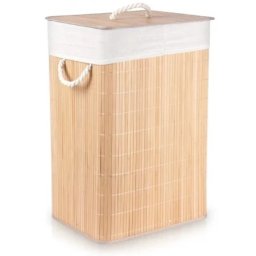 Vilde 569693 - Korpa za ves 70L , bambus