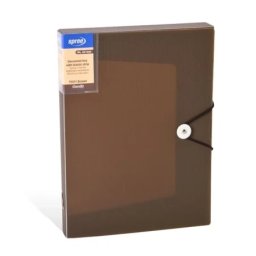Spree box fascikla sa trakom 40mm a4 providna braon ( 480621 )