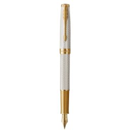 Naliv pero Parker Royal Sonet Silver SE GT 18K M