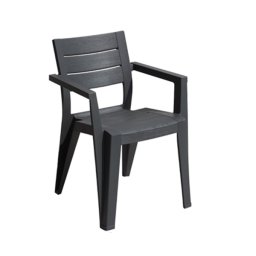 Stolica Julie Dinning Grafit Keter CU 246188