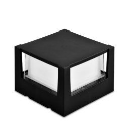 Led bastenska zidna lampa F2 15W - Kockasta (Boja kućišta: Crna)