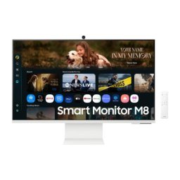 Samsung LS32FM801UUXDU 32" VA/ 3840x2160/ 60Hz/ 4ms GtG/ HDMI,USB-C,LAN/ VESA/ smart/ zvucnici/ bela Monitor ( LS32FM801UUXDU )