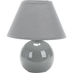 Stona lampa siva 1x40W E14 keramička M1012 Mitea Lighting
