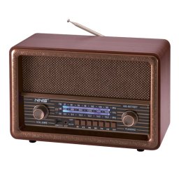 Retro RGB Bluetooth radio 8076BT//B NS-8076BT/B